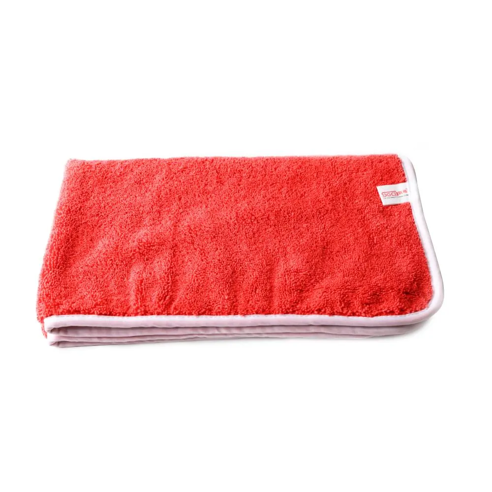 16” x 24” Edged Microfiber Car Cleaning Wax Remove Towel