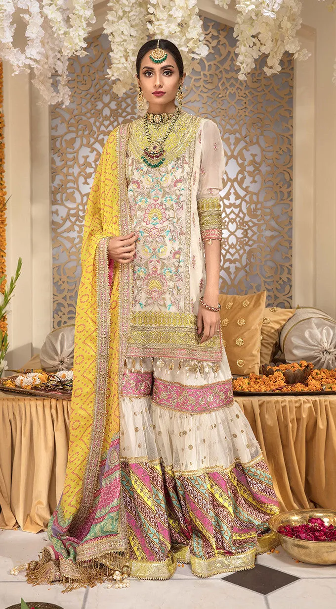 Anaya by Kiran Chaudhry X Kamiar Rokni Mehendi Collection 2019 – Almas