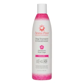 Aroma Paws Geranium Sage Shampoo 13.5 oz.