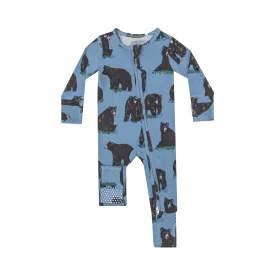 Black Bears - 2 Way Zipper Romper