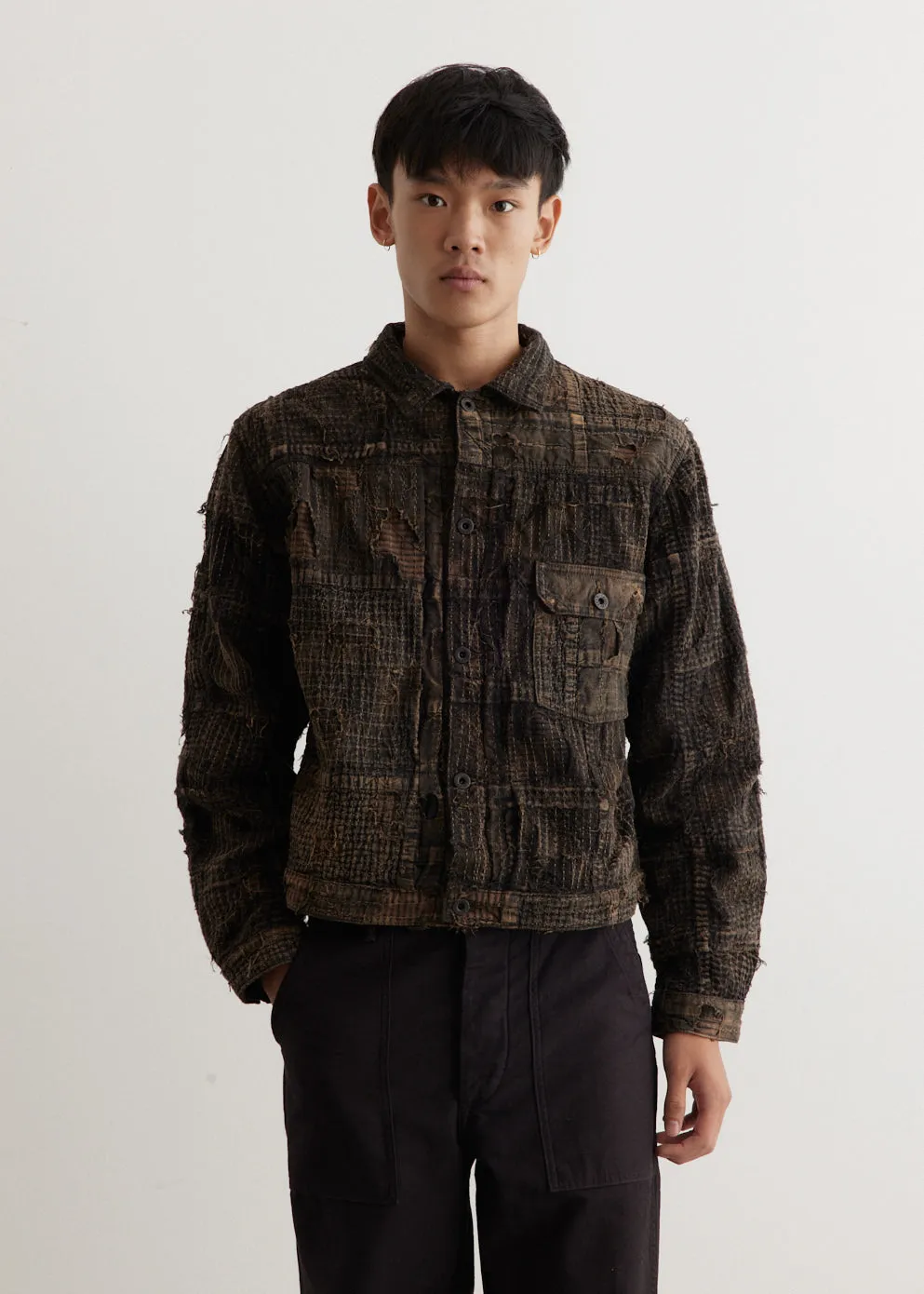 Black-Tea-Core Boro Spring 1st Jacket