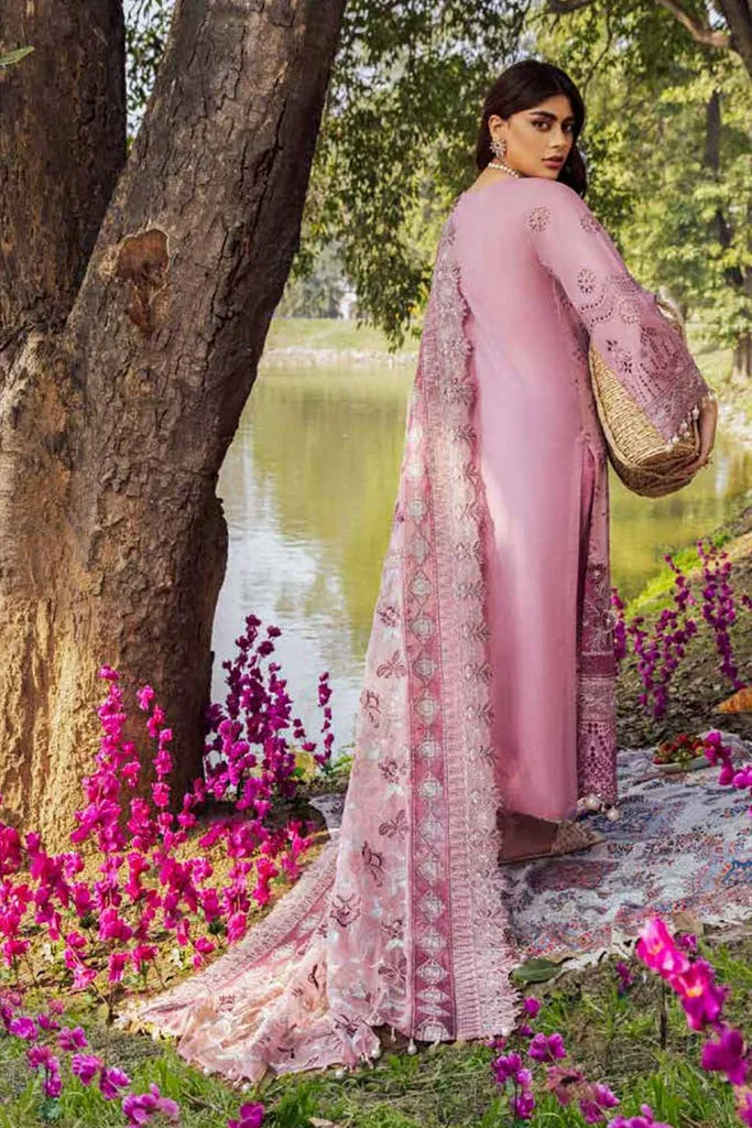 Blooming by Nureh Unstitched Exclusive Luxury Lawn Collection'2022-NI-32