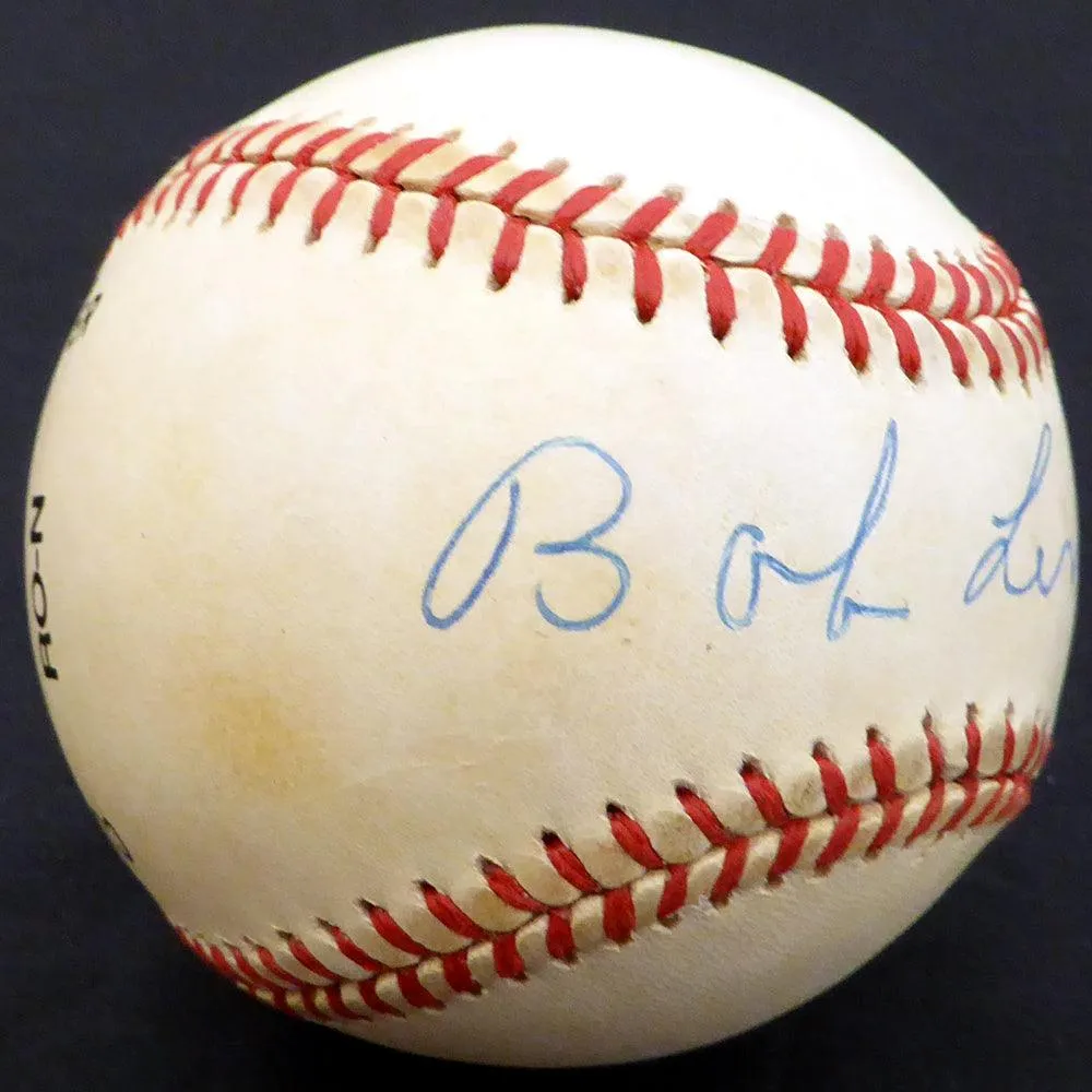 Bob Lennon Autographed Official NL Baseball New York Giants Beckett BAS #F29952