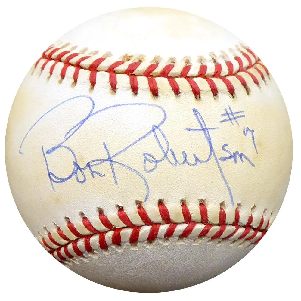 Bob Robertson Autographed Official NL Baseball Pittsburgh Pirates Beckett BAS #F29813