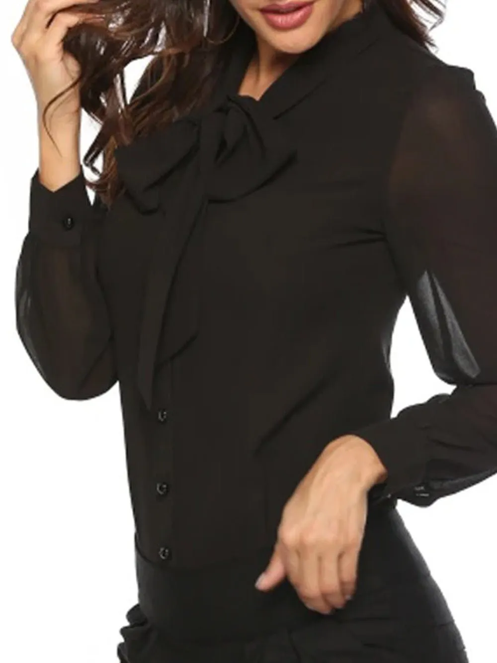 Brianna Long Sleeve Bodysuit Shirt