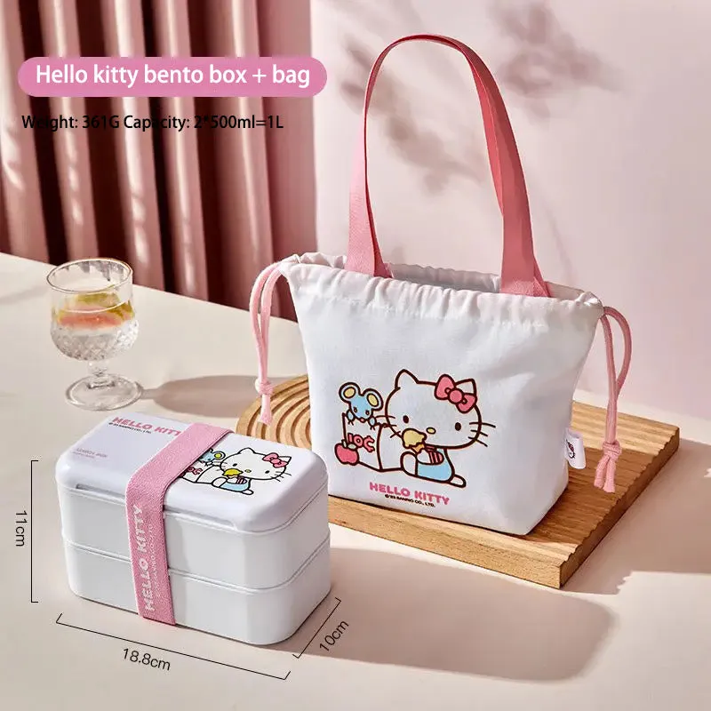 Cartoon Double Layer Lunch Box SK583