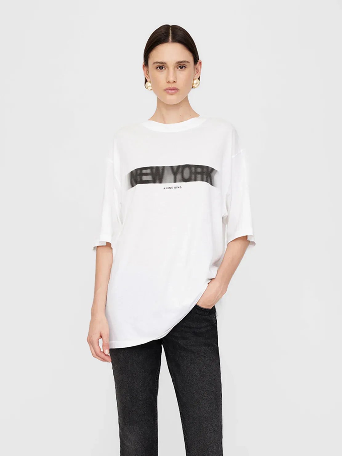 CASON TEE BLUR - IVORY