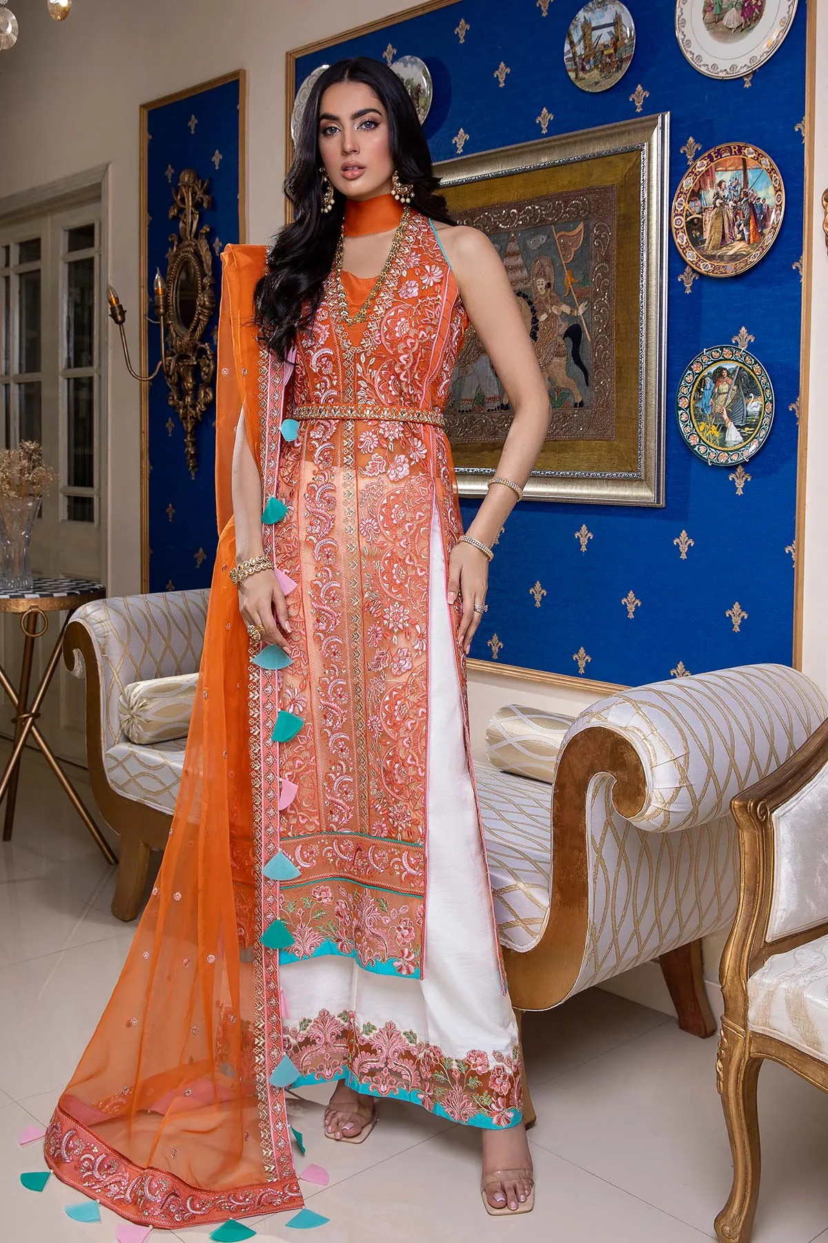 Charizma Chimmer · Embroidered Chiffon Collection – CHM-05