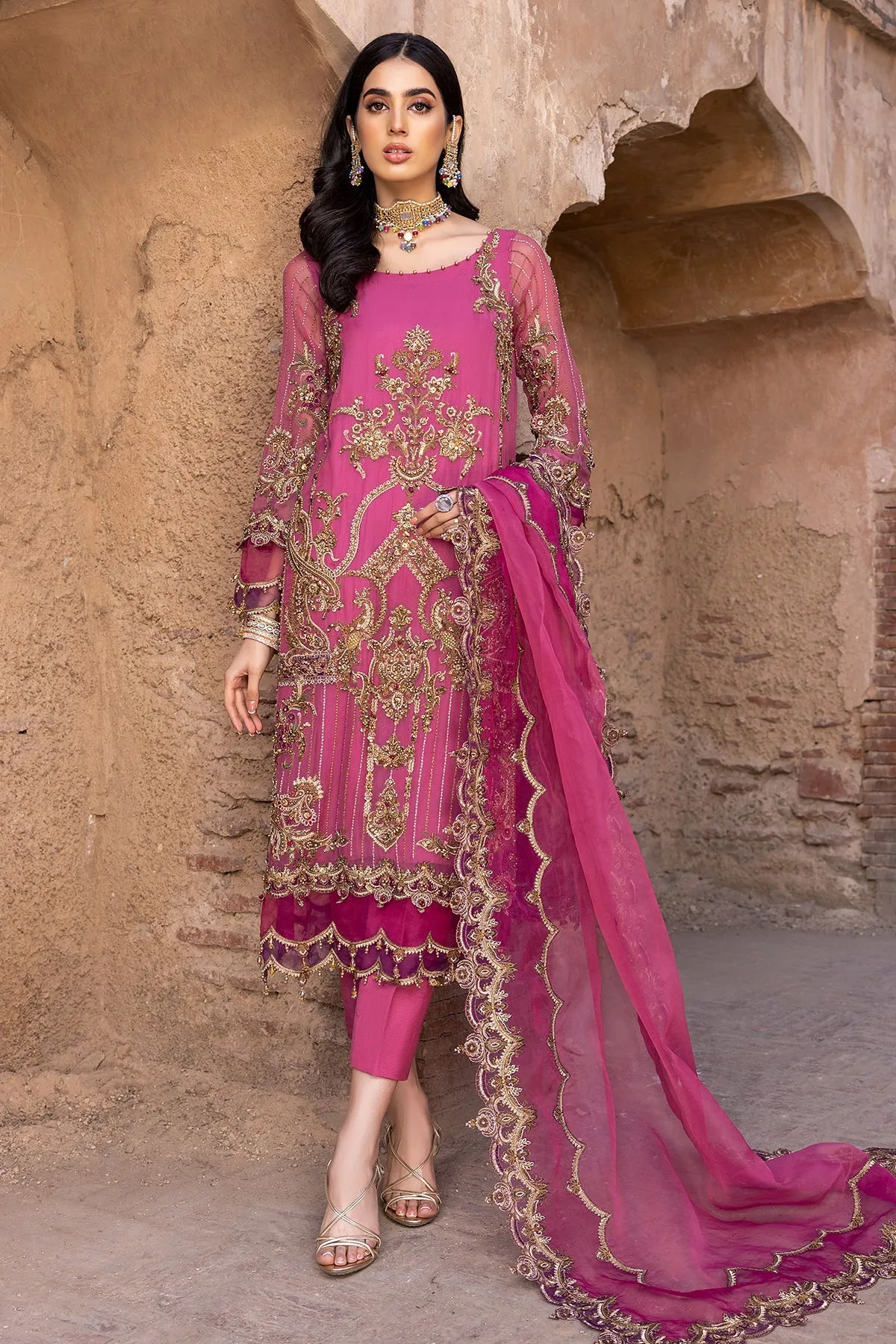 Charizma Dastan-e-Jashn Luxury Formal Chiffon Collection – DJW-05