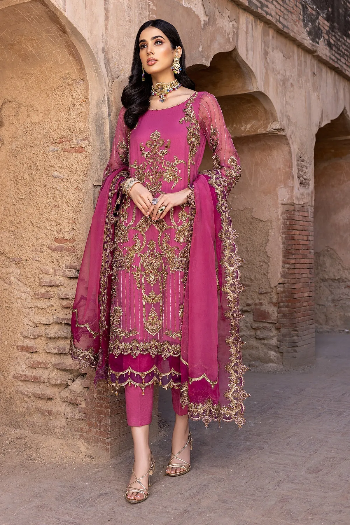 Charizma Dastan-e-Jashn Luxury Formal Chiffon Collection – DJW-05