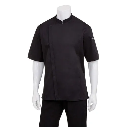 Chef Works BCSZ009BLK2XL Chef's Coat