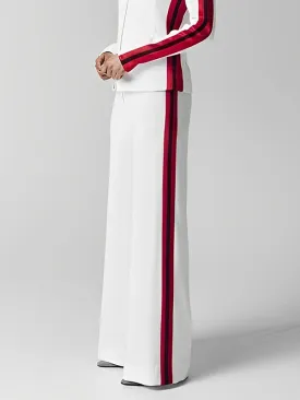 Contrast Color High Waisted Trousers Pants