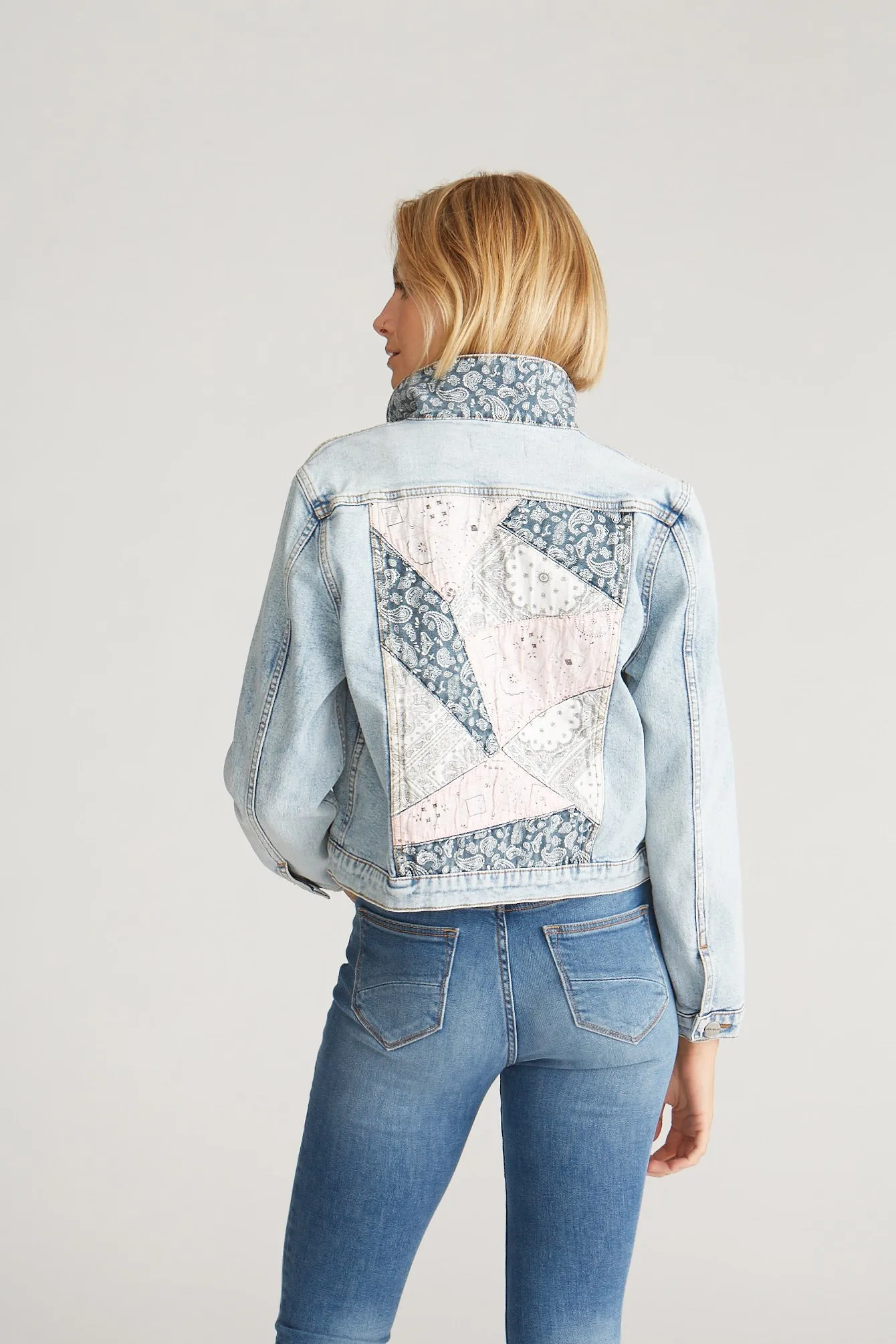 Crop Jacket - Bandana Babe