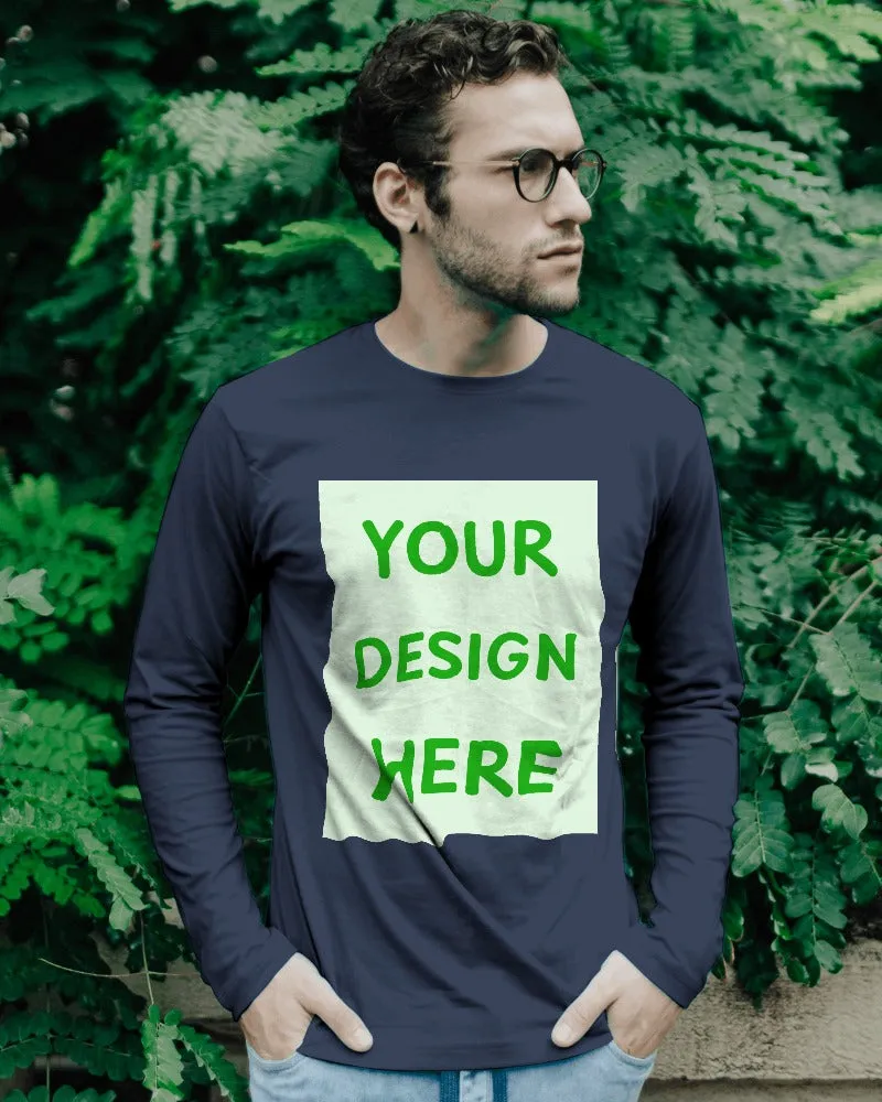 Customizable Full Sleeve T Shirt