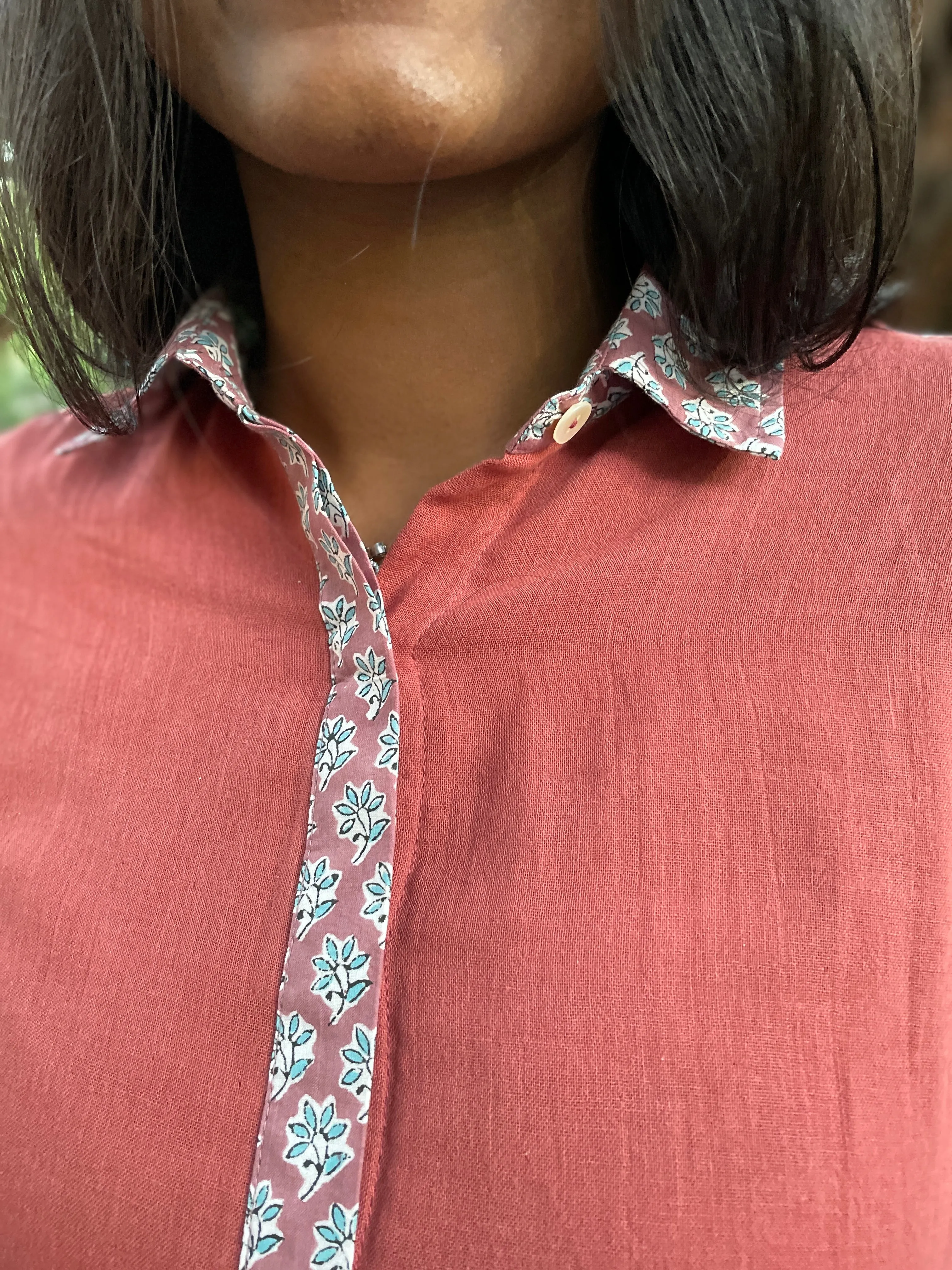 Daisy Collared Shirt