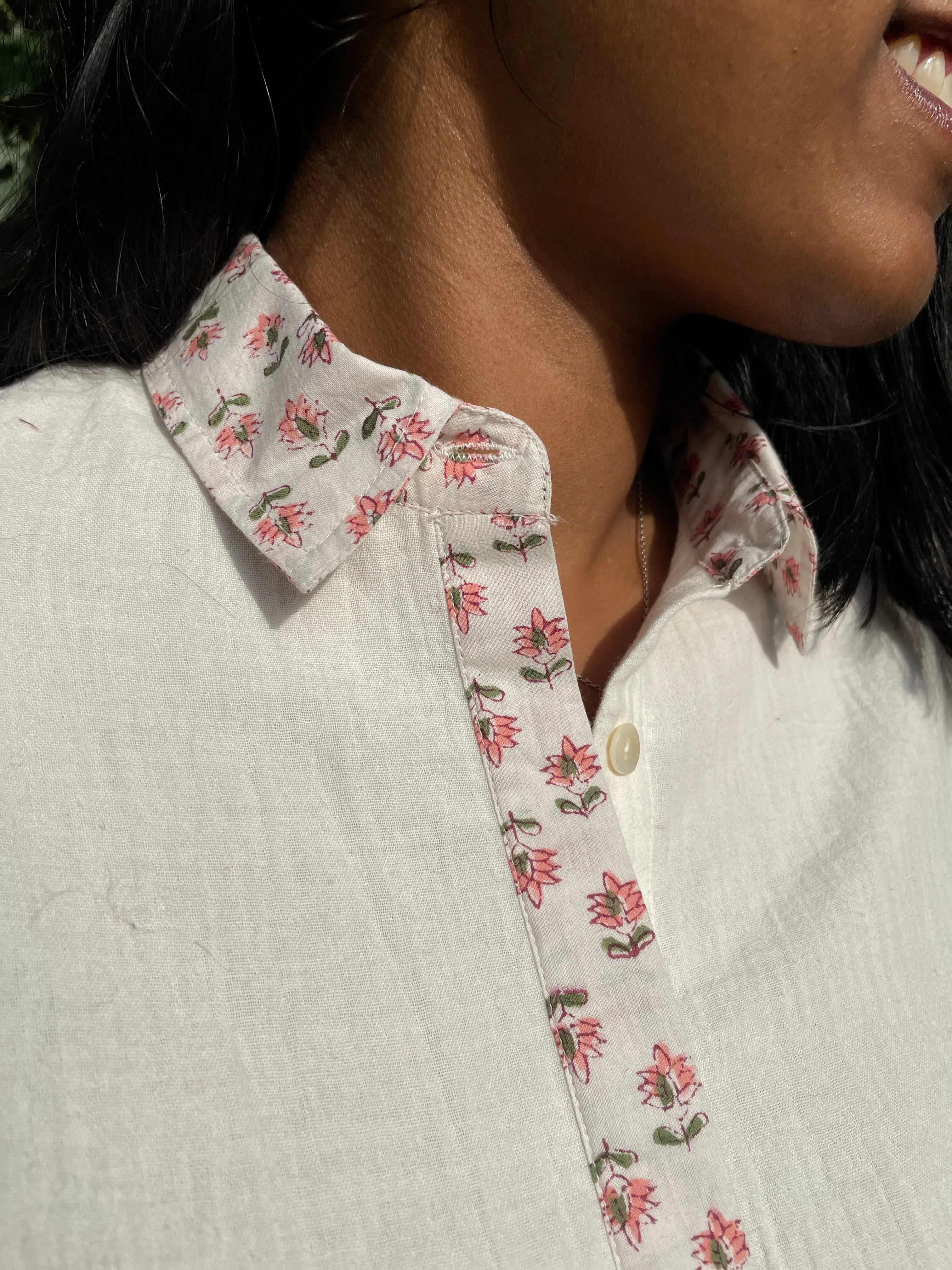 Daisy Collared Shirt