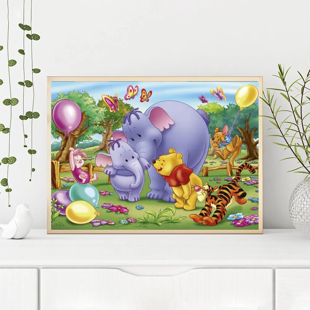 Diamond Painting-Full Round Drill Cartoon(50*60CM)