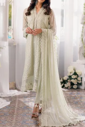 Eid Drop 1 By Azure Unstitched 3 Piece Ensembles Chiffon Collection'2024-D-04-Enchanted Moss