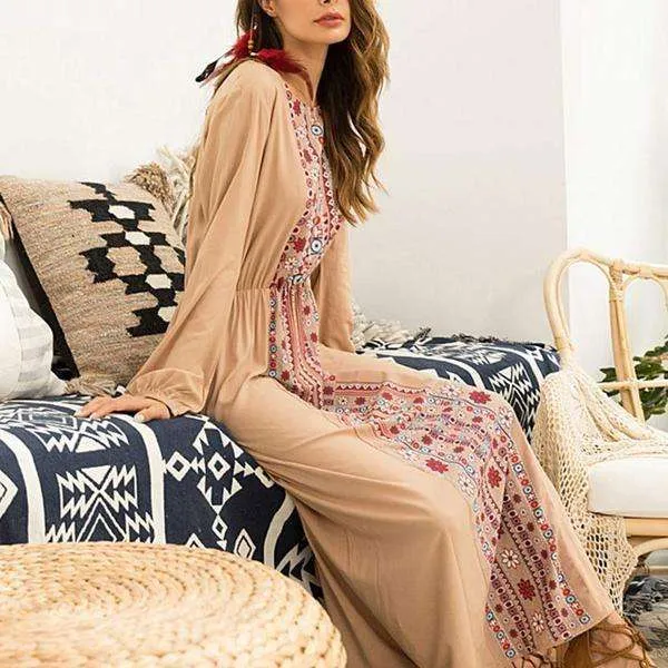 Floral Boho Long Dress