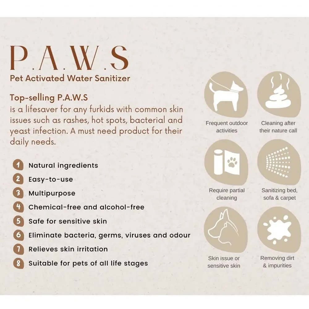 For Furry Friends P.A.W.S Full Body Pet Spa Gloves 6 Packs Bundle