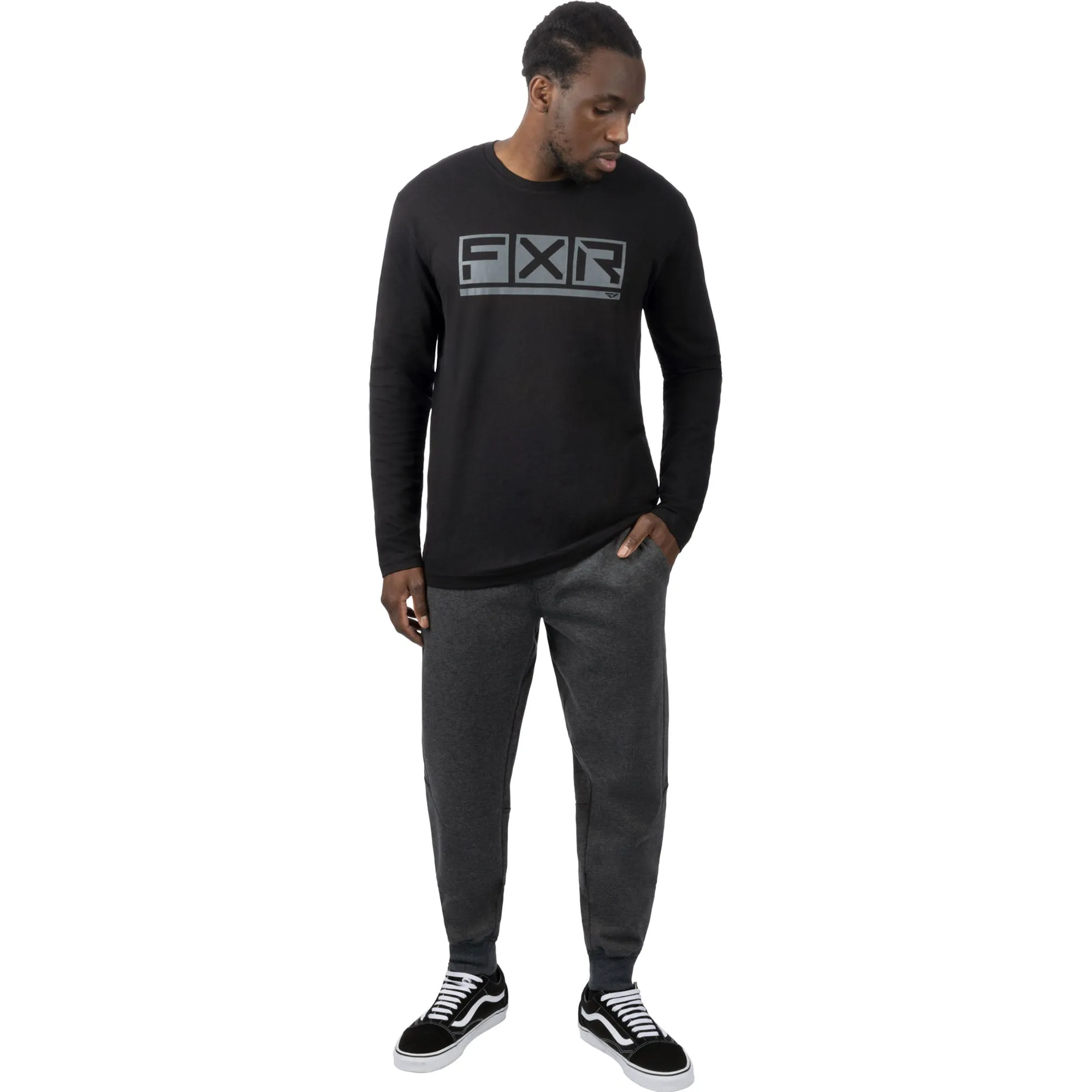 FXR Podium Jogger Pants Char Heather Grey