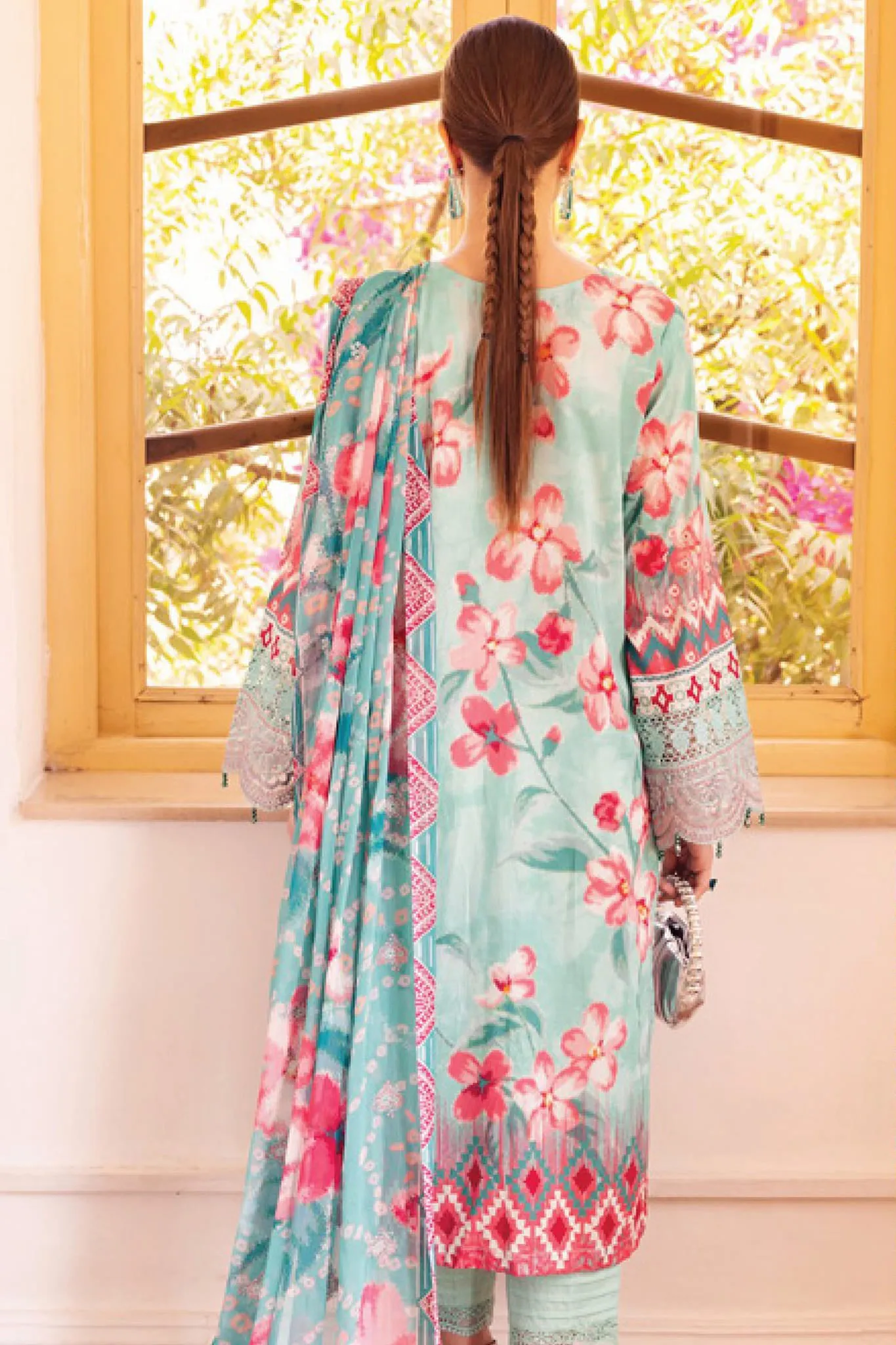 Gardenia by Nureh Unstitched 3 Piece Lawn Collection'2023-NSG-115