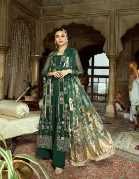 Gul-e-Azal Luxury Chiffon Collection – Lime Less Allegory