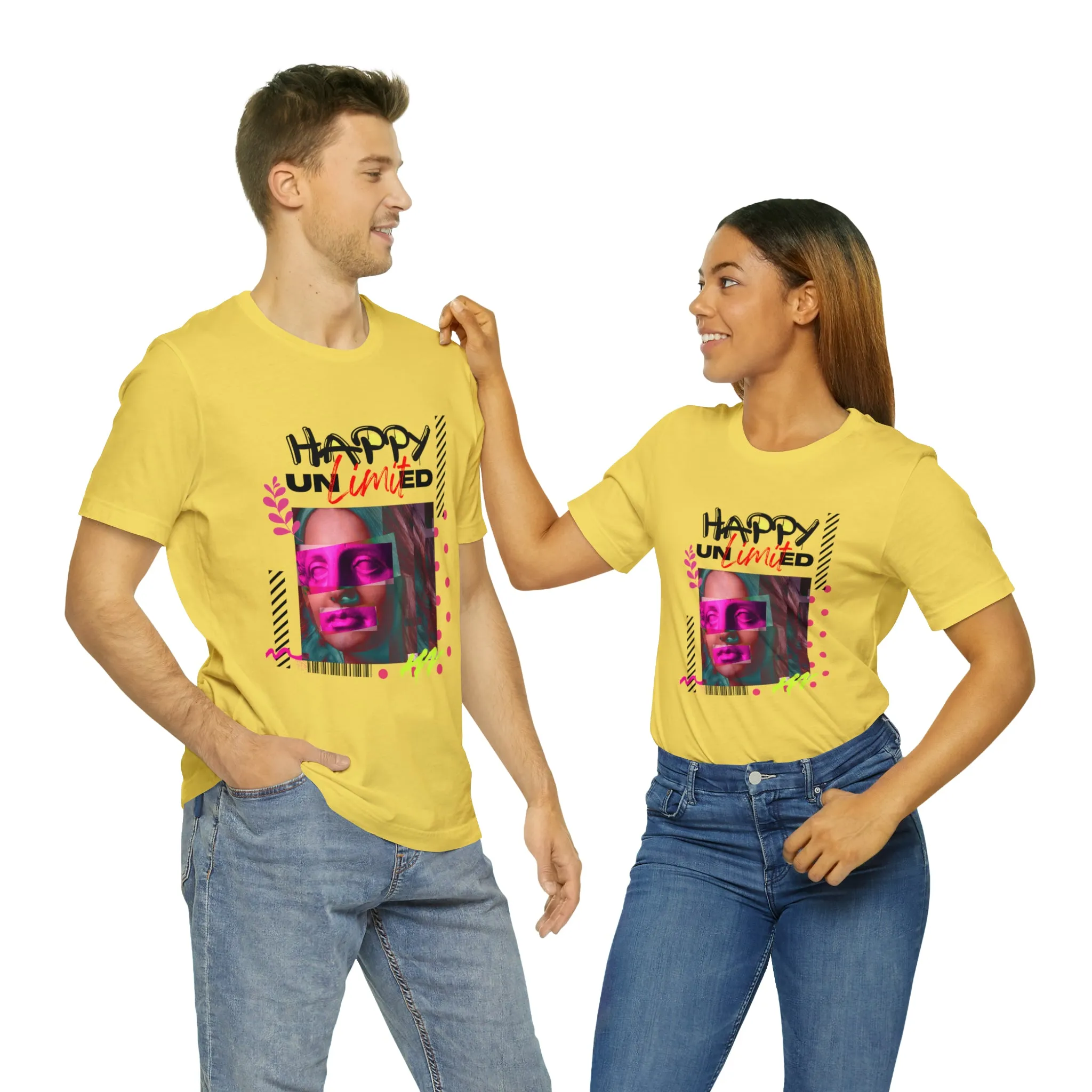 Happy unlimited urban streetwear Unisex Jersey Short Sleeve Tee