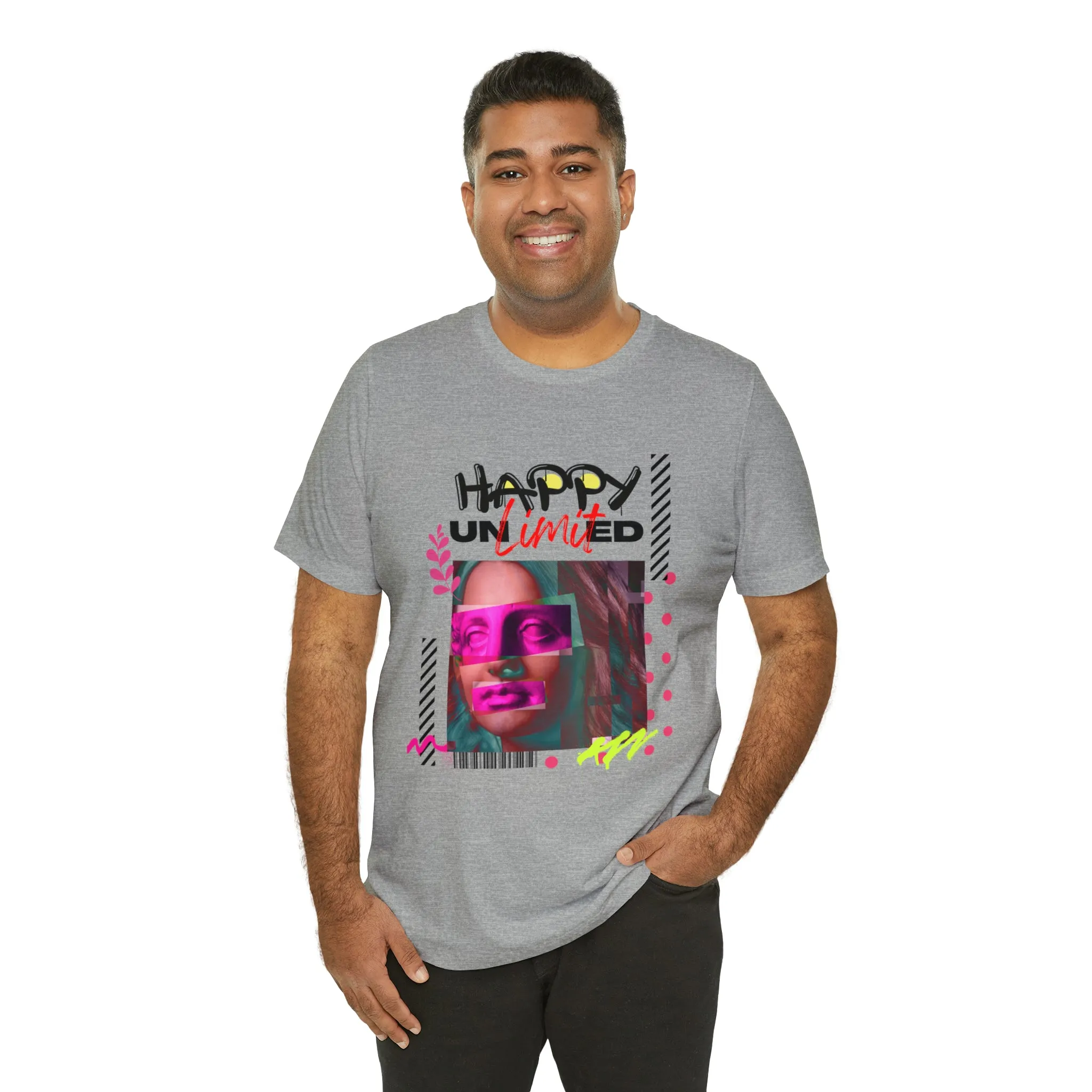 Happy unlimited urban streetwear Unisex Jersey Short Sleeve Tee