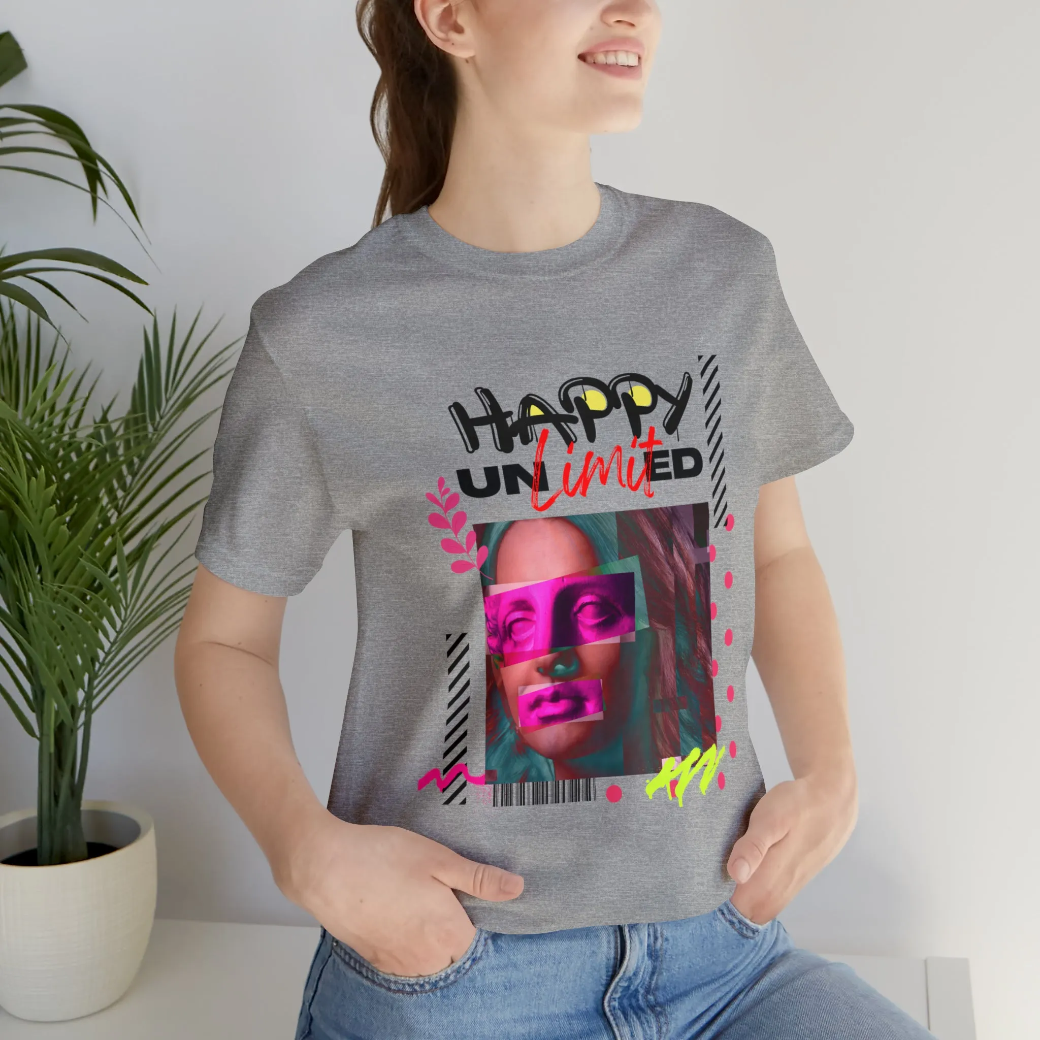 Happy unlimited urban streetwear Unisex Jersey Short Sleeve Tee