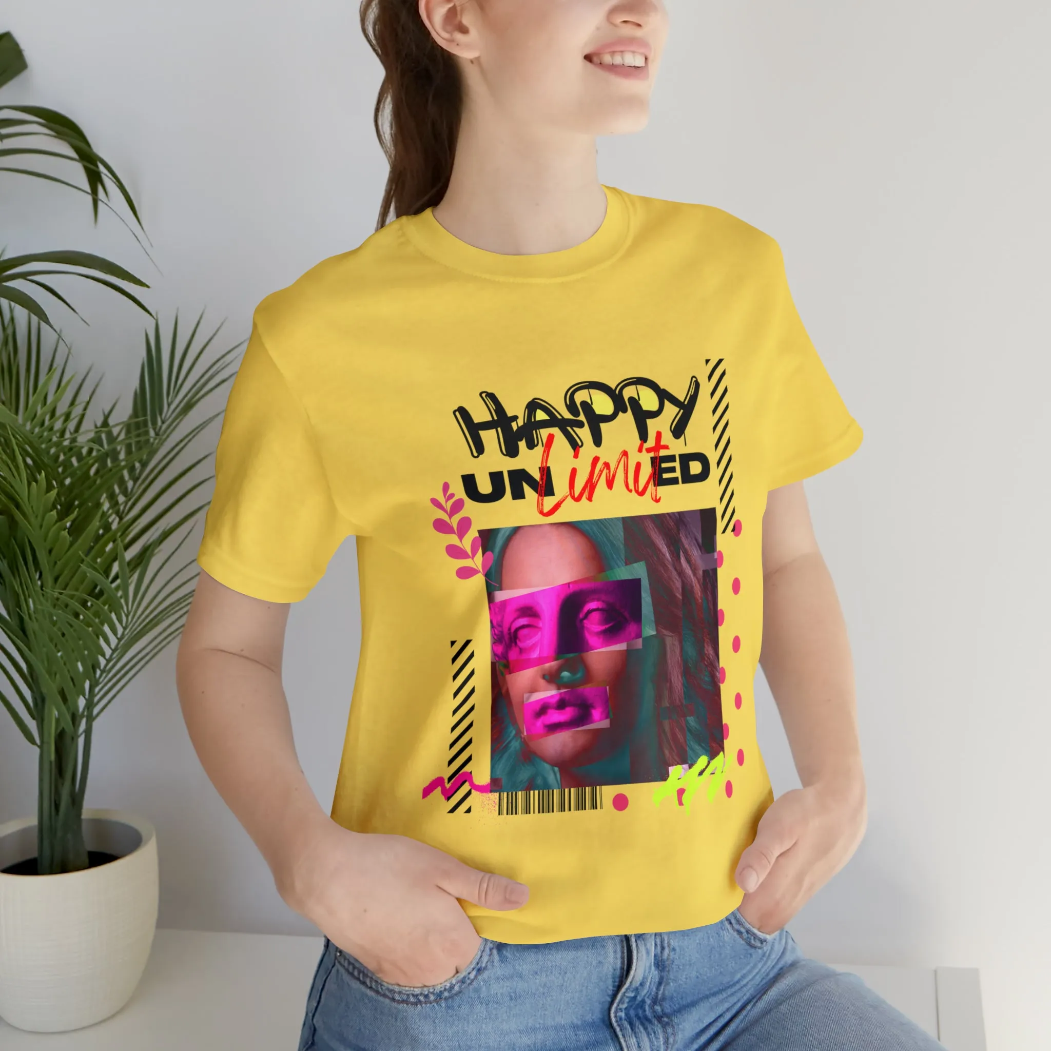 Happy unlimited urban streetwear Unisex Jersey Short Sleeve Tee