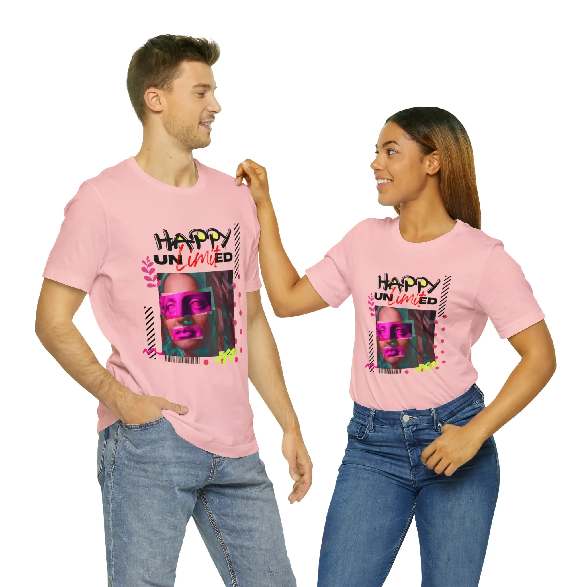 Happy unlimited urban streetwear Unisex Jersey Short Sleeve Tee