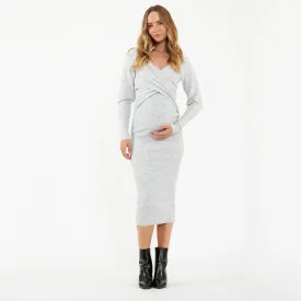 Heidi Nursing Knit Dress