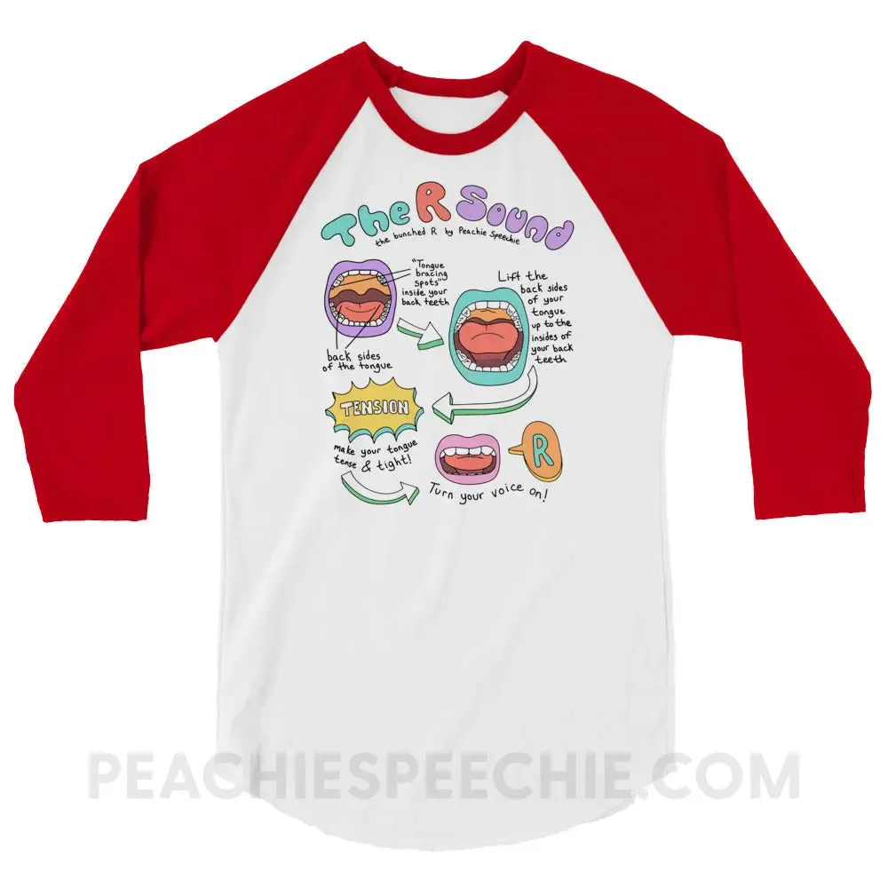 How To Say The Bunched R Sound Baseball Tee