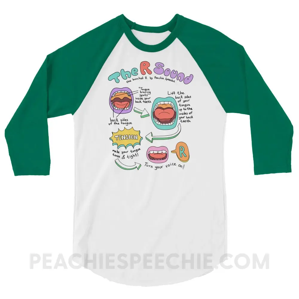 How To Say The Bunched R Sound Baseball Tee