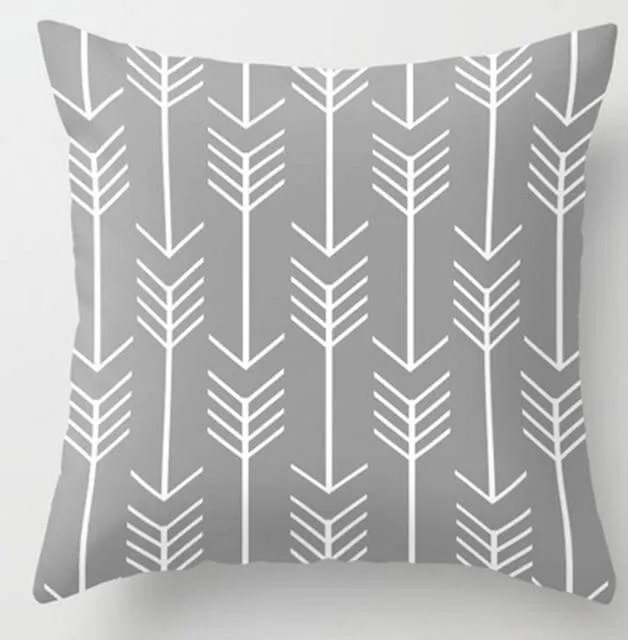 Irregular Triangle Pattern Pillow Cases