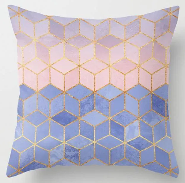 Irregular Triangle Pattern Pillow Cases