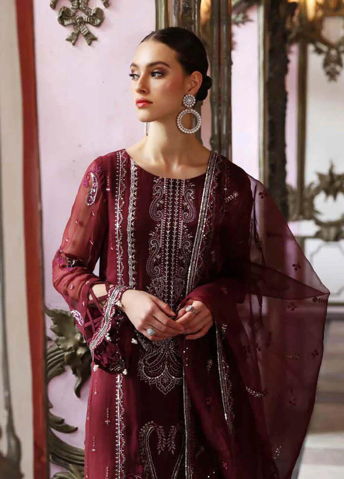 Jannan Embroidered Chiffon Collection Vol-3 – JL-24