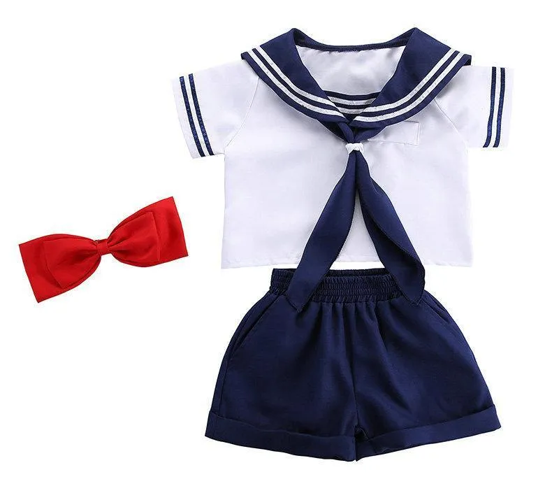 Japanese School Uniform Cosplay Family Matching Costume