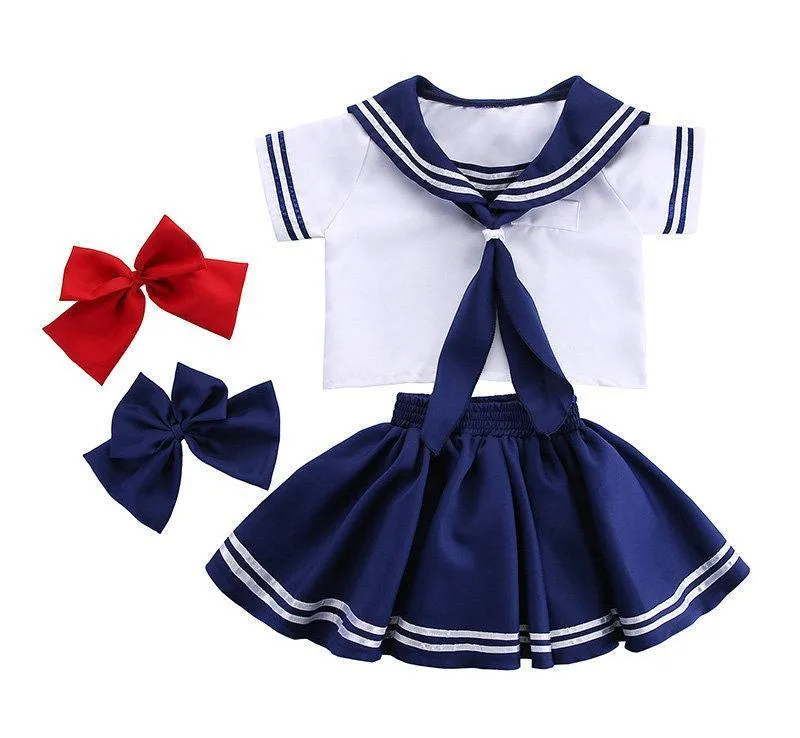 Japanese School Uniform Cosplay Family Matching Costume