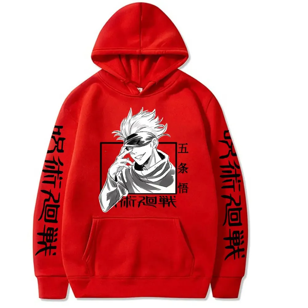 Jujutsu Kaisen Hoodie - Gojo's Curse Unleashed | Otakumise