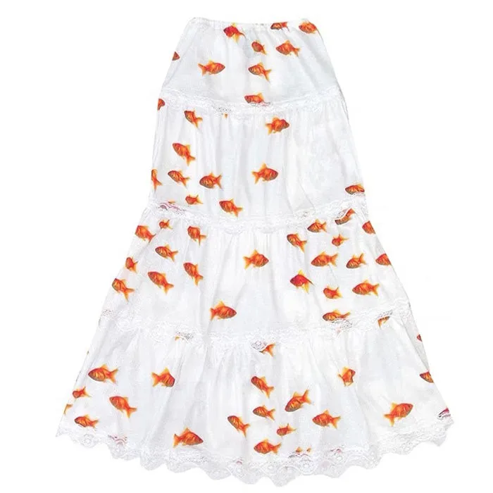 Koi Fish Maxi Skirt