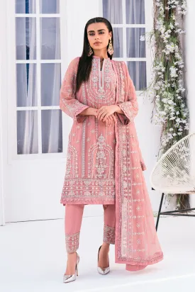 Lallaria By Noorma Kaamal Unstitched 3 Piece Luxury Chiffon Vol-03 Collection'2024-NK-LLC-24