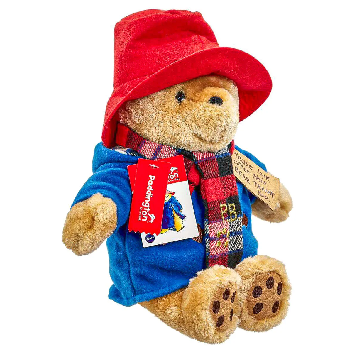 Large Cuddly Paddington with Scarf Soft Toy