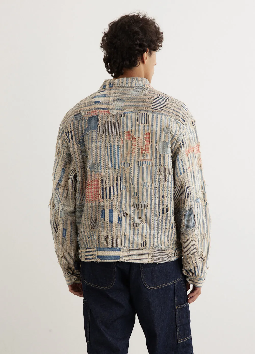 LIBERTY-BORO Zip Up Blouson Jacket