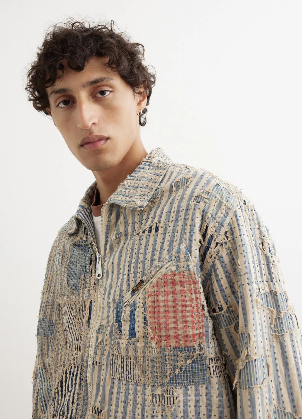 LIBERTY-BORO Zip Up Blouson Jacket