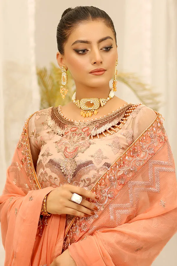 Maryam's Embroidered Luxury Chiffon Collection Vol-26 – D-40 Marjaan