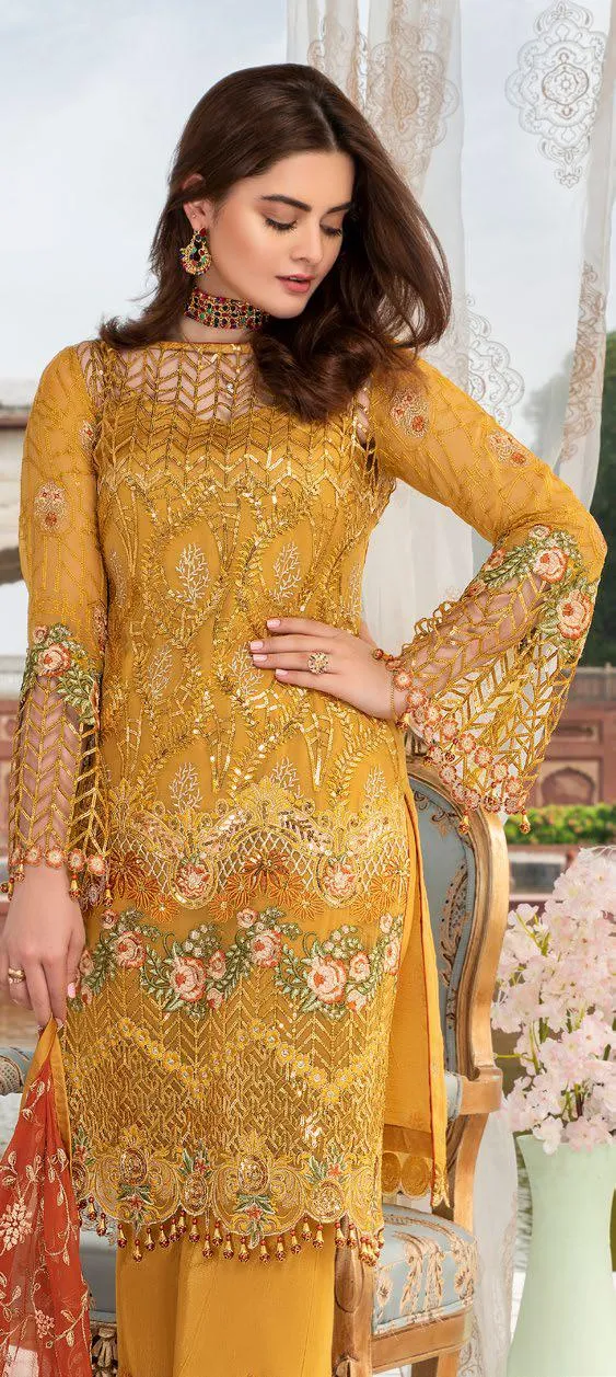 Maryam's Premium Luxury Embroidered Collection Vol-4 2019 – MP-144