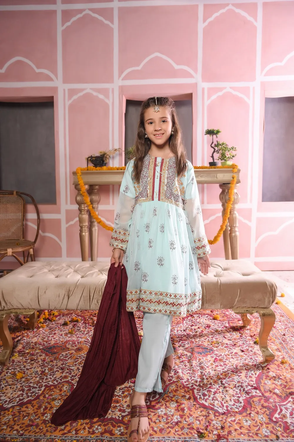 Meray Aangan Main Eid Ki Tayyari by Amna Khadija Kids Eid Collection'2023-MAE-13