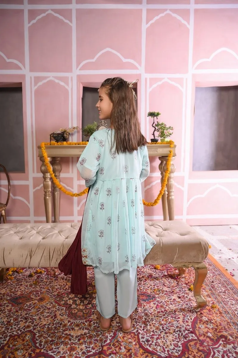 Meray Aangan Main Eid Ki Tayyari by Amna Khadija Kids Eid Collection'2023-MAE-13